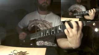 Skeletonwitch - And into the flame - guitar cover