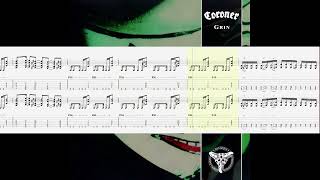 Coroner-Grin (Nails Hurt) Guitar Playalong