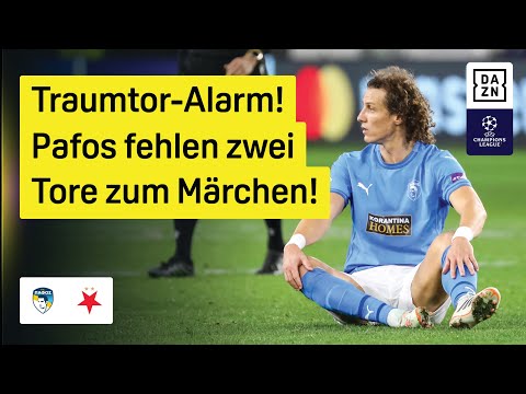 FC Pafos - Slavia Prag | UEFA Champions League | DAZN Highlights