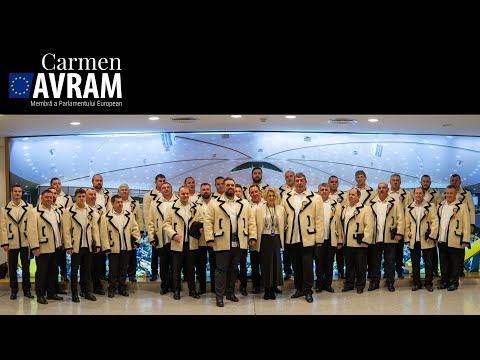 Corul Bărbătesc Vălenii Şomcutei au adus odă României - 1 Decembrie 2022 - in Parlamentul European