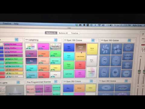 Chauvet ShowXpress Demo with uplighting