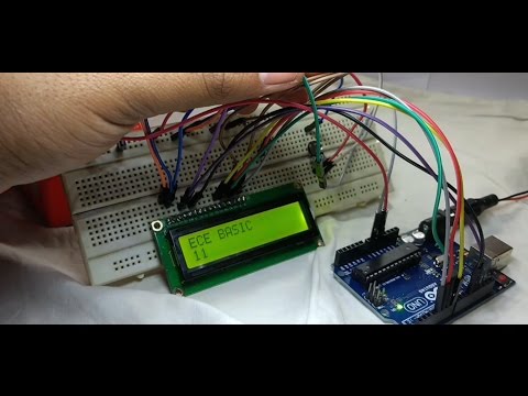 16*2 LCD Module video