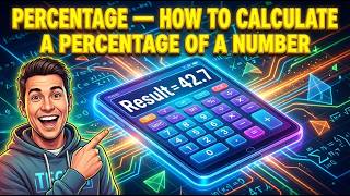 Percentage Calculator — How to Calculate a Percentage of a Number