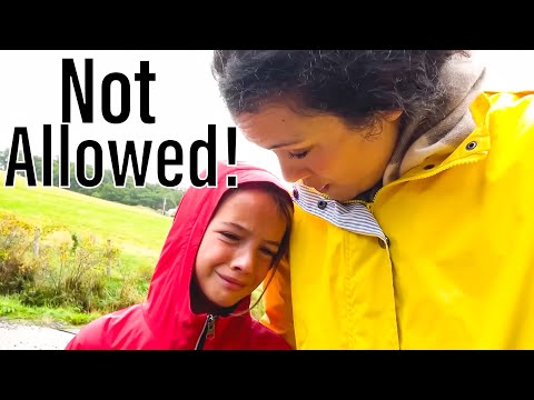 My DAUGHTER Cora wasn’t allowed to come with us!