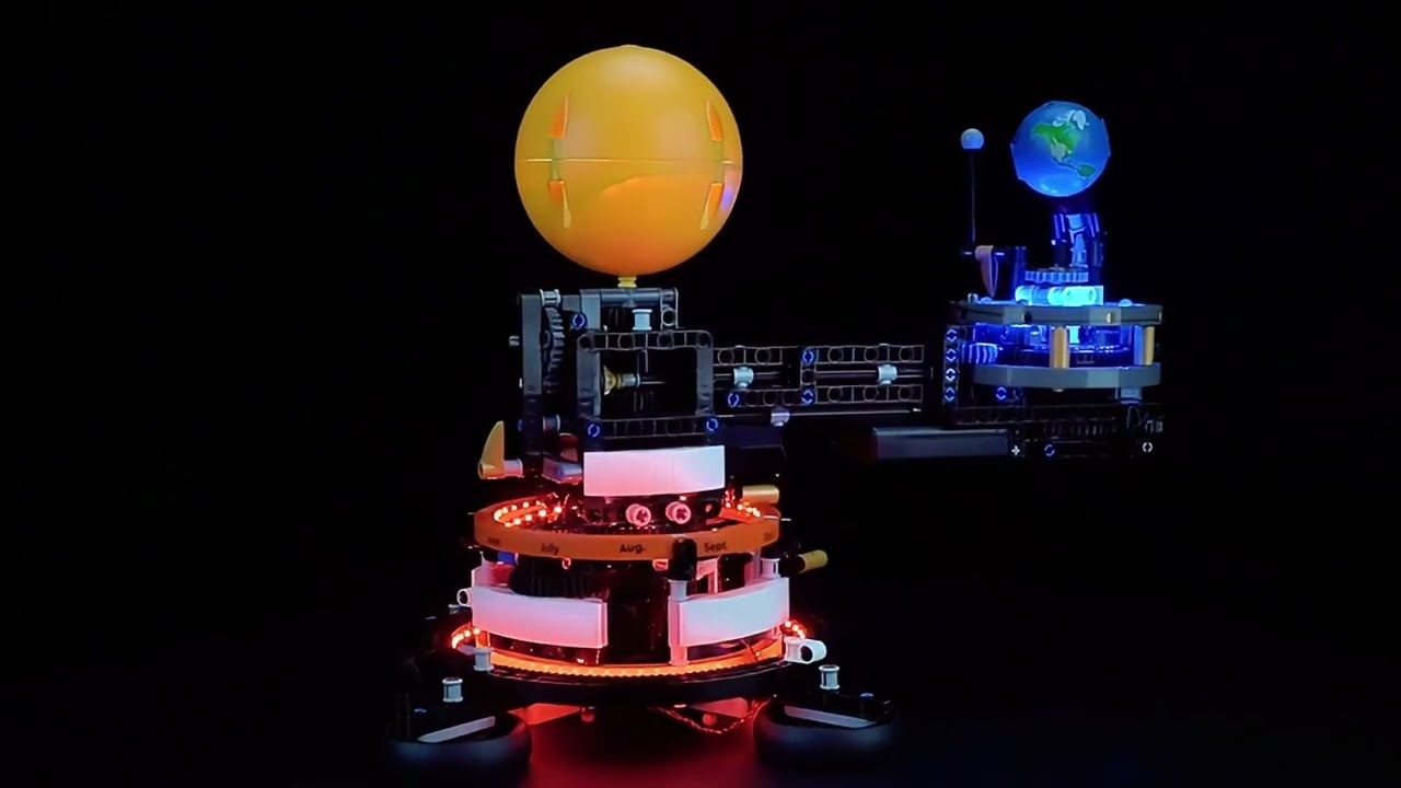 BrickBling LED-Licht-Set für LEGO® Sonne Erde Mond (42179)