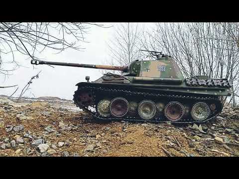 German tank Panther G. Test