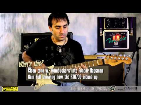 PIMPIN PEDALS' - Maxon RTO700 Tube Overdrive/Distortion Pedal