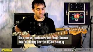 Video thumbnail for PIMPIN PEDALS' - Maxon RTO700 Tube Overdrive/Distortion Pedal by Godlyke Inc.