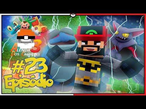 Minecraft A Lenda dos Campeões 3 #23 - O Desafio ELÉTRICO! [Pixelmon]