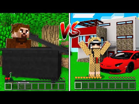 FAKİR HAYAT VS ZENGİN HAYAT #2 😱 - Minecraft