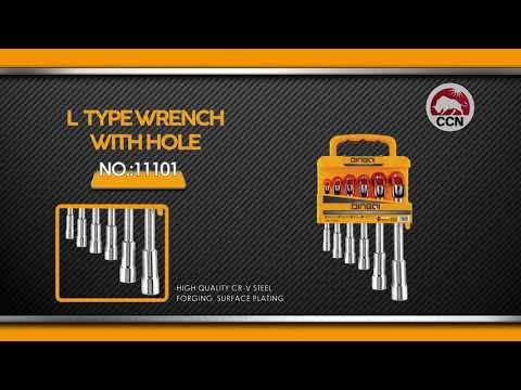 CCN Uruguay DINGQI JUEGO 6 PIEZAS LLAVES TIPO  L  CR-V 8-10-12-13-17 19MM DQ11101