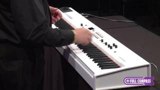 Video thumbnail for Studiologic Numa Stage Digital Piano with Hammer Action Demo | Full Compass by Full Compass
