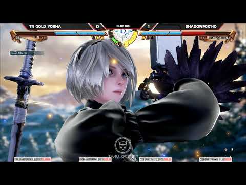 Soulcalibur VI @ NLBC 188 - Shadowfox140 (2B) vs TR Gold Yorha (Seong Mina) [4K/60fps]