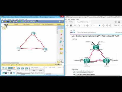 Lab – Designing and Implementing IPv4 Addressing with VLSM final
