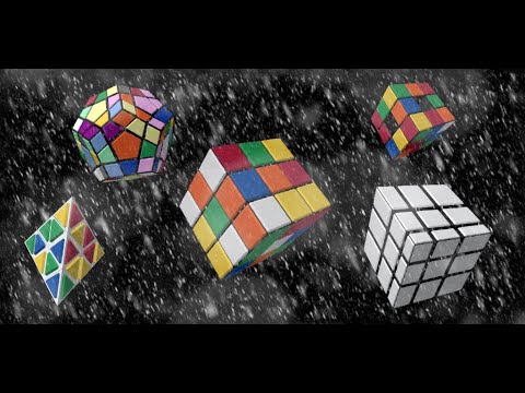 Magic Cubes of Rubik and 2048 Video