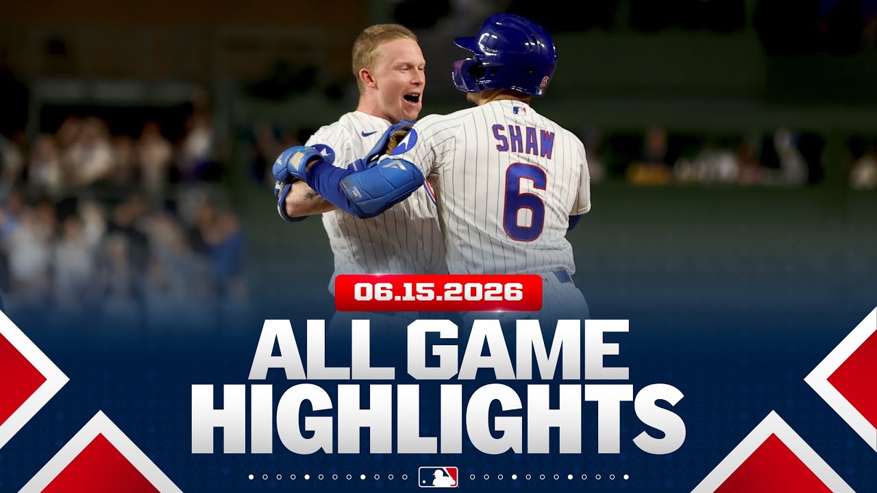 Highlights from ALL GAMES on 6/15 (PCA hits for the cycle, May pitches a shutout and MORE!)