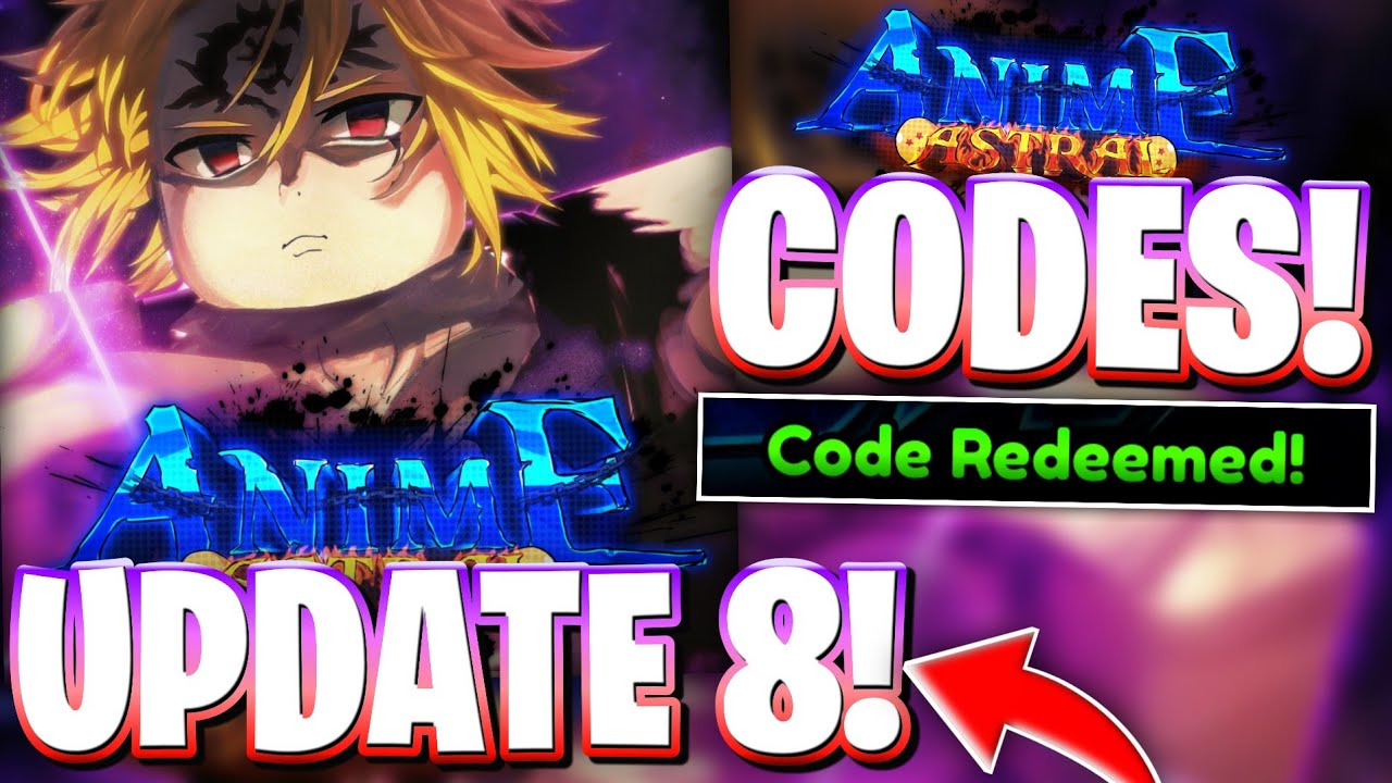 🌀*UPD 8* ROBLOX ANIME ASTRAL CODES FOR UPDATE 8 | CODES FOR ANIME ASTRAL SIMULATOR