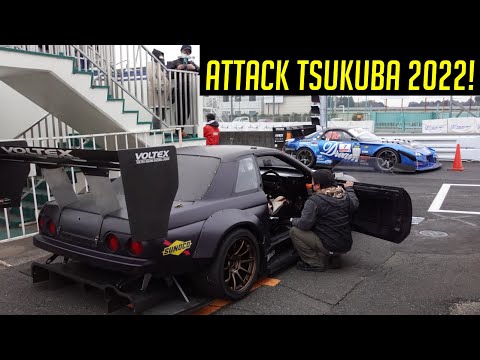 Nerding out at the BIGGEST Time Attack event in JAPAN! | Attack Tsukuba 2022