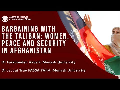 Bargaining with the Taliban: Women, Peace and Security in Afghanistan