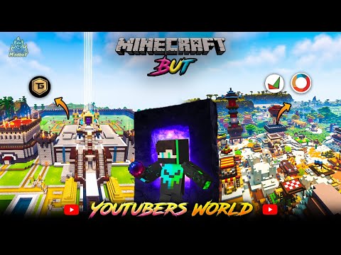 Maddy Telugu Gamer - Minecraft, BUT I Can Teleport into Youtubers World 😱 | in Telugu | Maddy Telugu Gamer