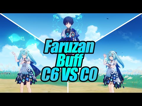 Faruzan C0 VS C6 Buff for Wanderer - Genshin Impact Guide