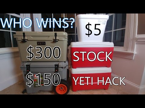 Do Yeti cooler hacks work?  Part 2!