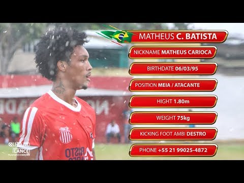 Matheus Carioca - Meia / Atacante (Striker-Forward) 95 - HD #OLHONOLANCE