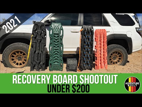 SUB $200 RECOVERY BOARD SHOOTOUT | EXITRAX, SMITTYBILT, GO TREAD, VICOFFROAD, FIREBUG | OVERLANDING