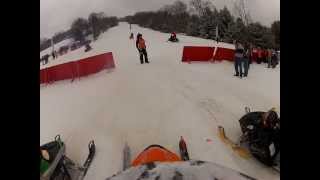 preview picture of video 'ski sawmill snowmobile hillclimb 2013 1000 stock'