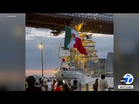 2 dead, 19 injured after Mexican Navy sailboat crashes into Brooklyn Bridge