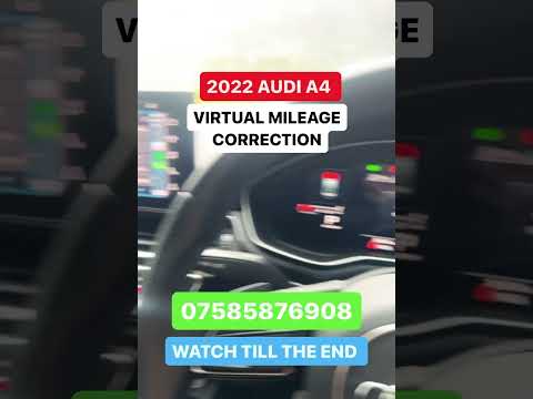 Audi Virtual Mileage Correction 2022! We Can Correct Most Make & Models