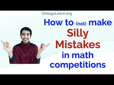 Tips to avoid silly mistakes