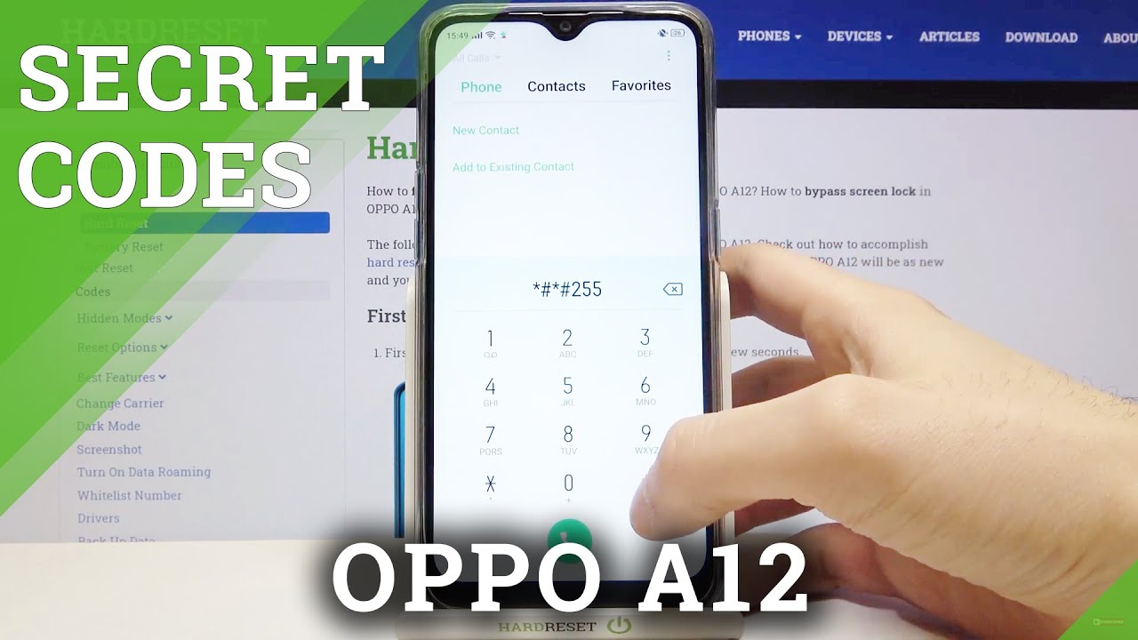 Secret Codes on OPPO A12 – Hidden Modes and Advanced Options