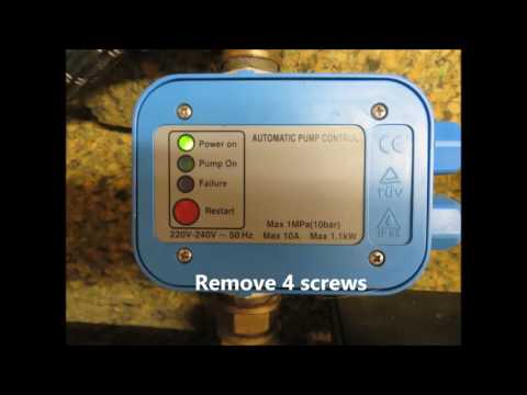 Water Pump Control - Presscontrol failure