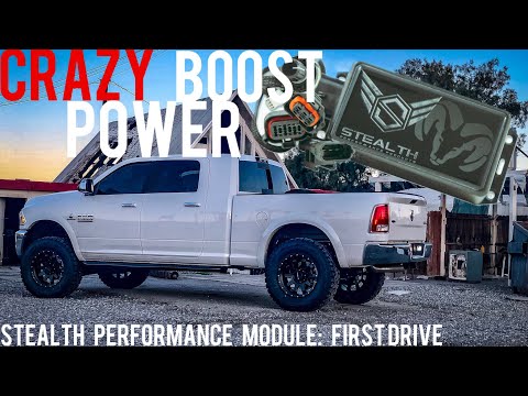 RESTORING LOST POWER AFTER PUTTING 37s ON MY CUMMINS BUILD - STEALTH PROGRAMMER FIRST DRIVE REVIEW