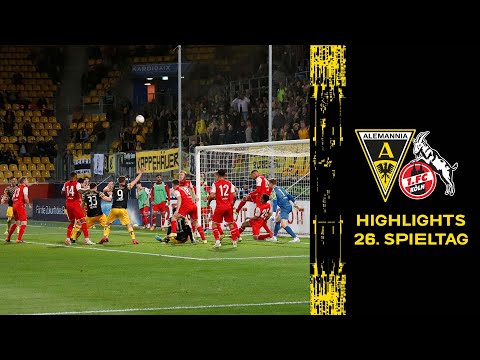 Highlights Matchday 26 of the 2021/22 season: Alemannia Aachen vs. 1. FC Köln U21