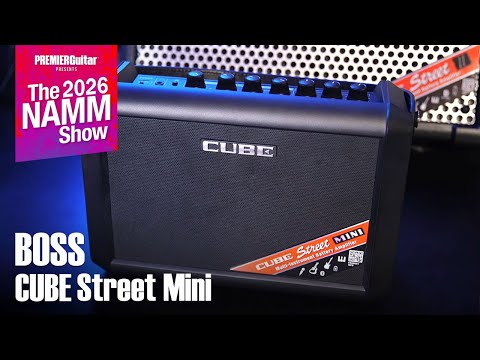 Boss CUBE Street Mini I NAMM 2026