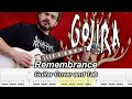 Remembrance Guitar Cover and Tabs - Gojira