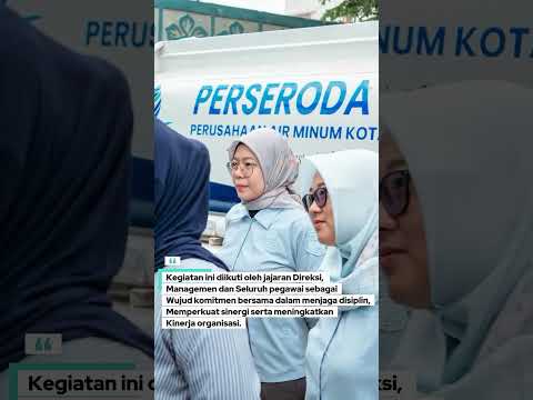 Apel Pegawai PAM TANGSEL PERSERODA PITS 5 Januari 2026