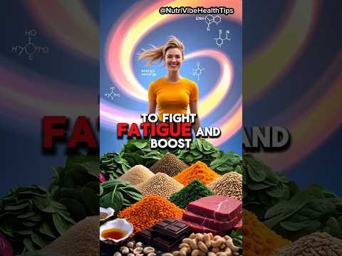 Top 10 Iron-Rich Foods to Fight Fatigue & Boost Energy! ⚡ #energy #iron #fatigue #boost