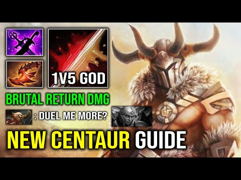 NEW 7.32b Offlane Centaur Guide | 100% Overpower Double Edge 1v5 Tanker EZ Counter LC Dota 2