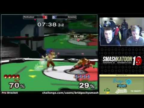Smashkatoon 19 (Singles) | WR2 | Monkeybear (Roy) vs. Nicholisk (Falco)
