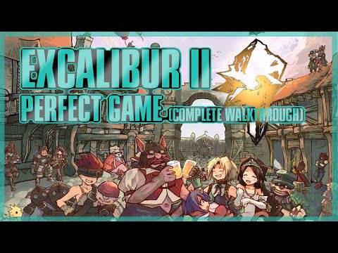 Final Fantasy IX - Excalibur II Perfect Game - Full Walkthrough - HD 60ᶠᵖˢ - No Commentary Longplay