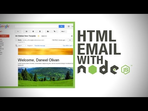 Responsive HTML Email with Node js Send Rich Responsive HTML Emails Using Ink Yeoman Express