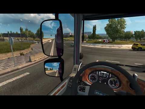 Euro Truck Simulator 2 #1 próba realnej gry