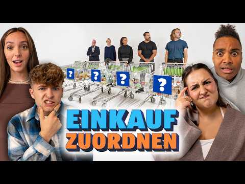 Welcher EINKAUF gehört zu wem?! 😱 mit SelfieSandra, Lewinray, Rick Azas & Katharina Xenia