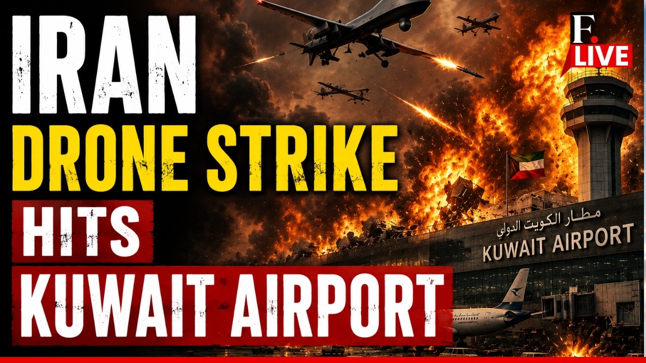 US Iran Launch Fresh Strike Again | Dozens Injured In Iranian Drone Strikes On Kuwait Airport | LIVE
