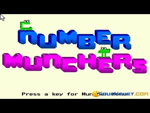 Number Munchers gameplay (PC Game, 1990) - YouTube