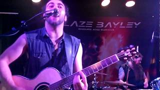 Blaze Bayley - Watching the Night Sky (acoustic) - live @ Krouvi, Mäntyharju, Finland 2017-05-21