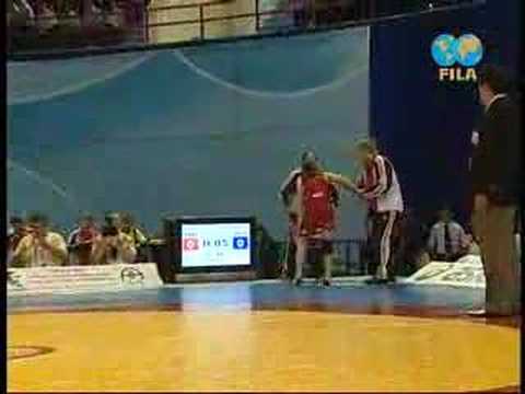 WM Baku FW 48kg Brigitte Wagner (GER)  - Yuliya Staravoitava